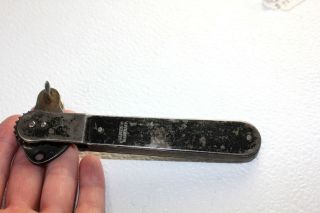 RARE OLD SIEGER GERMAN WWII WEHRMACHT NAZI SOLDIER CAN OPENER WAR RELIC 3