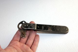 RARE OLD SIEGER GERMAN WWII WEHRMACHT NAZI SOLDIER CAN OPENER WAR RELIC 4