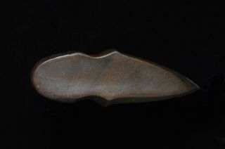 KEOKUK 3/4 GROOVE or GROOVED & POLISHED OFFERING AXE,  Posey County,  Indiana 3