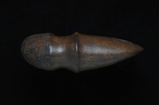 KEOKUK 3/4 GROOVE or GROOVED & POLISHED OFFERING AXE,  Posey County,  Indiana 4