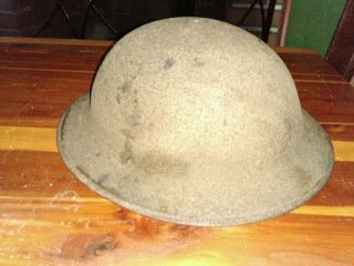 U.  S.  WW1 M1917 Doughboy Helmet Stamped ZC191 3