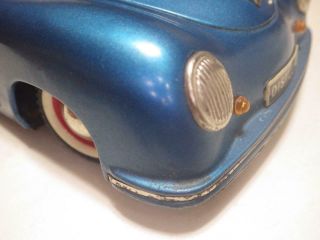 Distler Electromatic 7500 (Germany) Metallic Blue Porsche 356 Cabriolet Tin 1:15 8