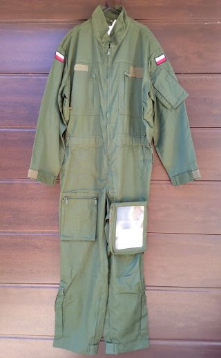 Pilot Mil - Spec Suit Fire Retardant - Polish Army Military Aircraft Helicopter 175