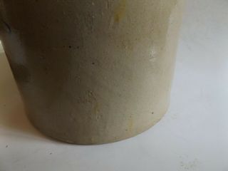 Rare Antique 3 Gallon Stoneware Crock with Bee Sting Decoration 4