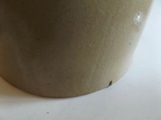 Rare Antique 3 Gallon Stoneware Crock with Bee Sting Decoration 6
