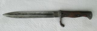 MD 1898/05 WW I Imperial GERMAN BAYONET made by MAUSER AG Shortened for TURKEY 2