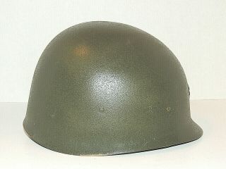 Vintage Lt.  Colonel US Army Marines Military M1 Helmet Liner Korea Vietnam 3