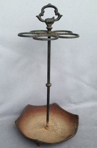 Antique French Umbrella Holder Early 1900 