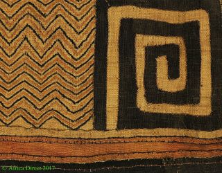 Kuba Raffia Textile Handwoven Congo African Art 8 Feet WAS $235.  00 2