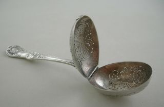 Sterling Tiffany & Co.  English King Tea Infuser