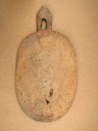 Antique Primitive Wood Bread Board Scoop Shovel Dough Plate Rustic Big Rare