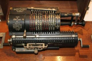 C1920 ' S BRITANNIC MECHANICAL CALCULATOR ADDING MACHINE MODEL 2A 2