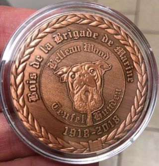 Usmc Belleau Wood 100th Anniversary Challenge Coin