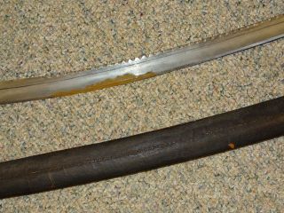 Old Indo Persian Mughal Tulwar Sword 6