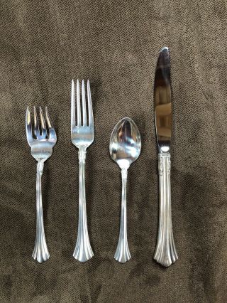 Reed & Barton 18th Century Sterling Silver 4 - Piece Settings (5sets)