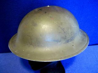 Canada/canadian Wwii 1941 Helmet W/liner