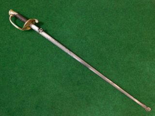 French Infantry Officer Sword 1855 With Scabbard