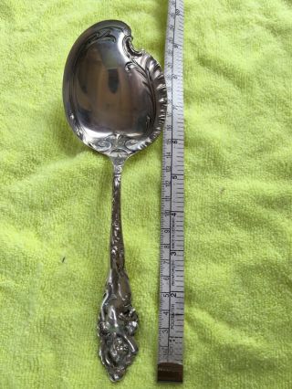 Reed & Barton Sterling Silver Love Disarmed Large Server Potato Oyster Spoon 9 "