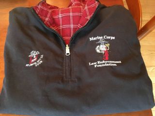 Marine Corps Law Enforcement Foundation 1/4 Zip Jacket (xl)