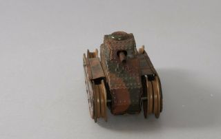 Marklin Vintage Lithograph Tinplate Clockwork Powered Tank 3