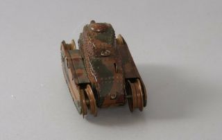 Marklin Vintage Lithograph Tinplate Clockwork Powered Tank 7