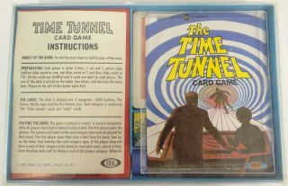 1966 Time Tunnel Card Game Abc Tv Ideal Kent Productions No.  2205 - 3