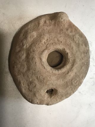 Ancient Egyptian Terra - Cotta Oil Lamp 3000 Years Old