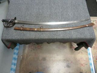 Pre Wwi Us Model 1906 Cavalry Saber Sword - Ames 1906 - Dated 1906 - Scarce