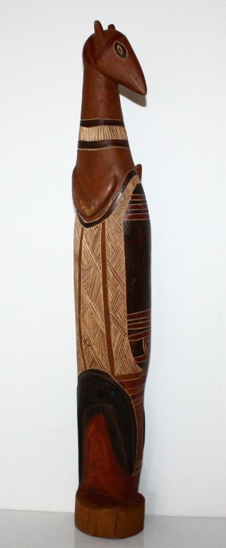 Aboriginal - Softwood Carving - Tree Kangaroo - Yirrkala.  N.  T.