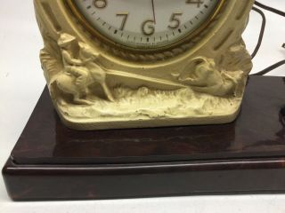 Vintage Sessions Breyer Hartland Palomino Horse Metal Clock 2