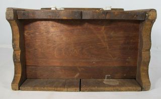 Antique 1880 ' s American Miniature Softwood Chest of Drawers Salesman Sample yqz 11