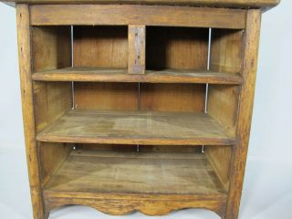 Antique 1880 ' s American Miniature Softwood Chest of Drawers Salesman Sample yqz 7