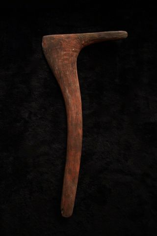 Exceptional Large Aboriginal No 7 Hook Boomerang - Central Australia Early 20thC 2