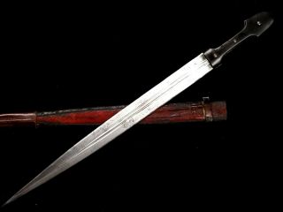 Russian Caucasian Kindjal Dagger Short Sword 19th Century 4