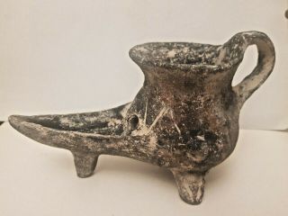 Ancient Bronze Age Pre - Urartian Oil Lamp,  circa 14 c.  BC 2