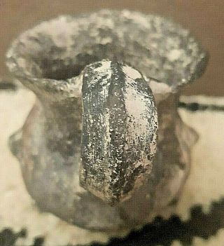 Ancient Bronze Age Pre - Urartian Oil Lamp,  circa 14 c.  BC 5