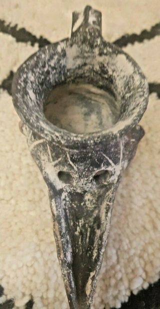 Ancient Bronze Age Pre - Urartian Oil Lamp,  circa 14 c.  BC 7