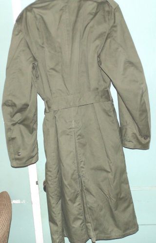 Military Overcoat,  Reg/Med,  Korean,  WWII,  Winter,  Vintage 3