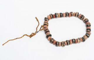 Chinese/tibetan Antique Agate Prayer Beads