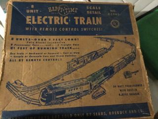 Marx Happi Time Electric Train Set,  05945 Santa Fe