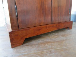 Vintage Record Cabinet Hand - made 1960 ' s - Mid century - VGC - Mahogany 10