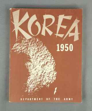 Korea 1950 Us Army Military History Korean Conflict Gen Douglas Macarthur (1952)