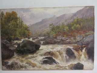Really Old Painting Oil On Canvas Signed 1878