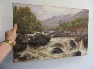 really old PAINTING oil on canvas signed 1878 2