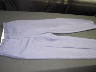Us Air Force Korea Blue - 84 Usaf Pants Trousers Wool Serge 32x33 1951 4763