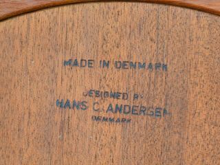 Vintage Danish Mid Century HANS CHRISTIAN ANDERSEN side tables (Pair) 2