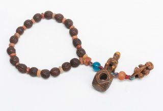 19th Chinese Antique Seed Prayer Beads