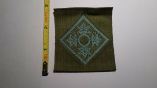 Extremely Rare Wwi 4th Division (small Variant) Liberty Loan Style Patch.  Rare