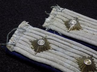 WWII German Army Medical Staff Captain Shoulder Boards Set 3