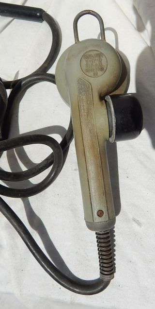 WW 2 US AAF B - 17,  B - 24 B - 29 Bomber Radio Operator Microphone Type T - 17D 3